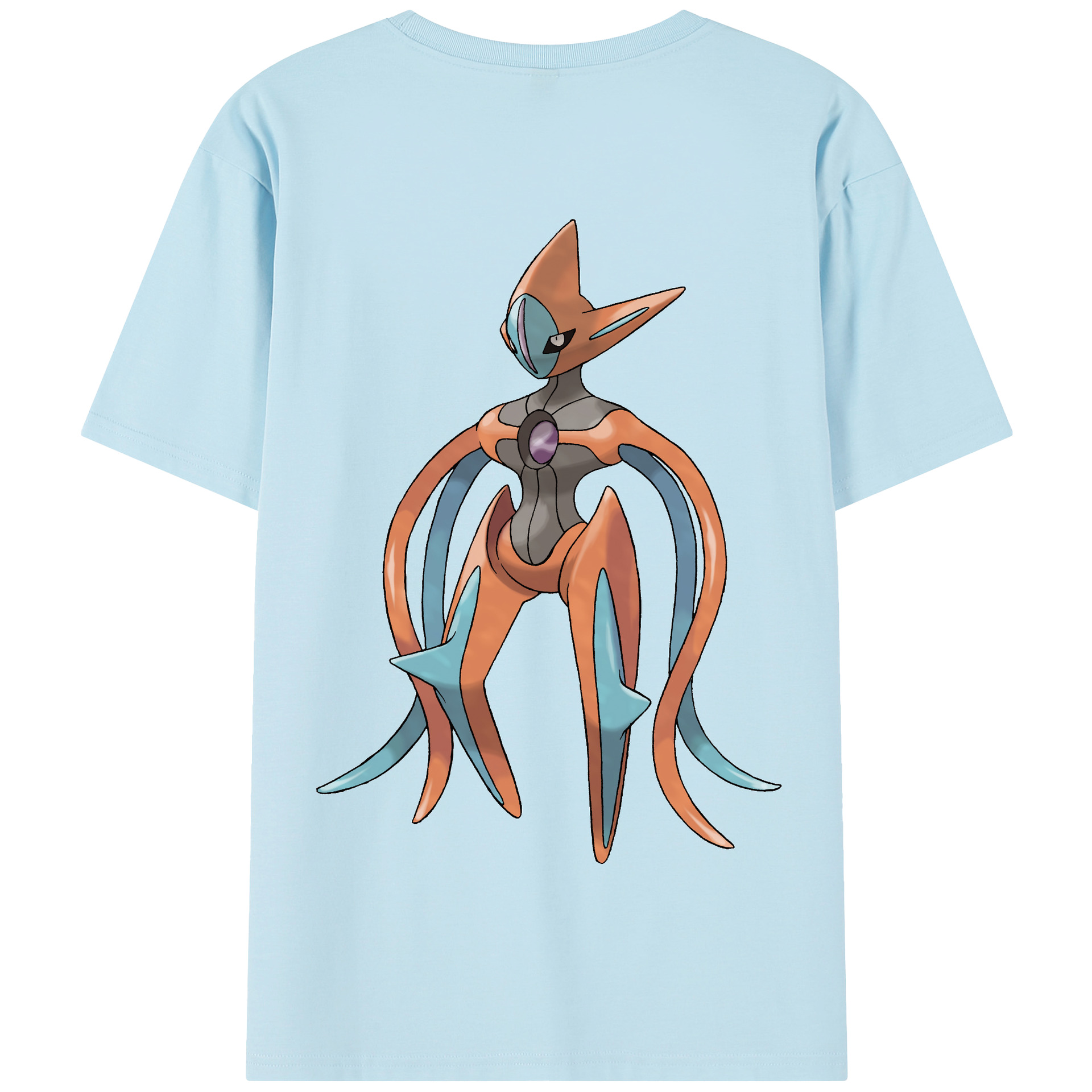 （画像用） ポケットモンスター Pokémon 綿100％半袖Tシャツ（背面プリント）